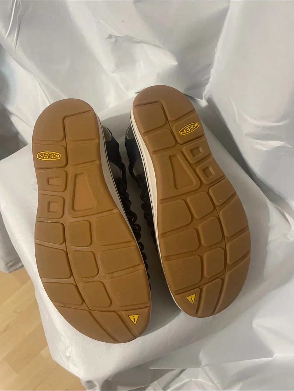 Keen Men's Navy Woven Rope Sandals